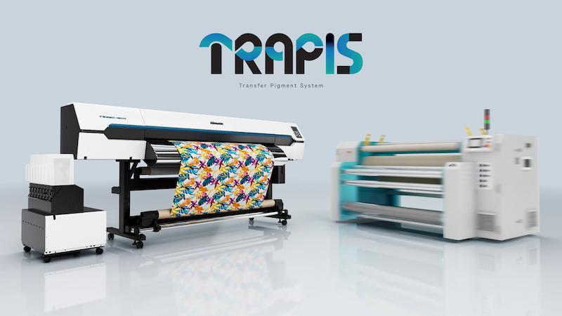 Mimaki launches environmentally conscious two-step textile transfer printing solution TRAPIS 1 Mimaki TRAPIS 2