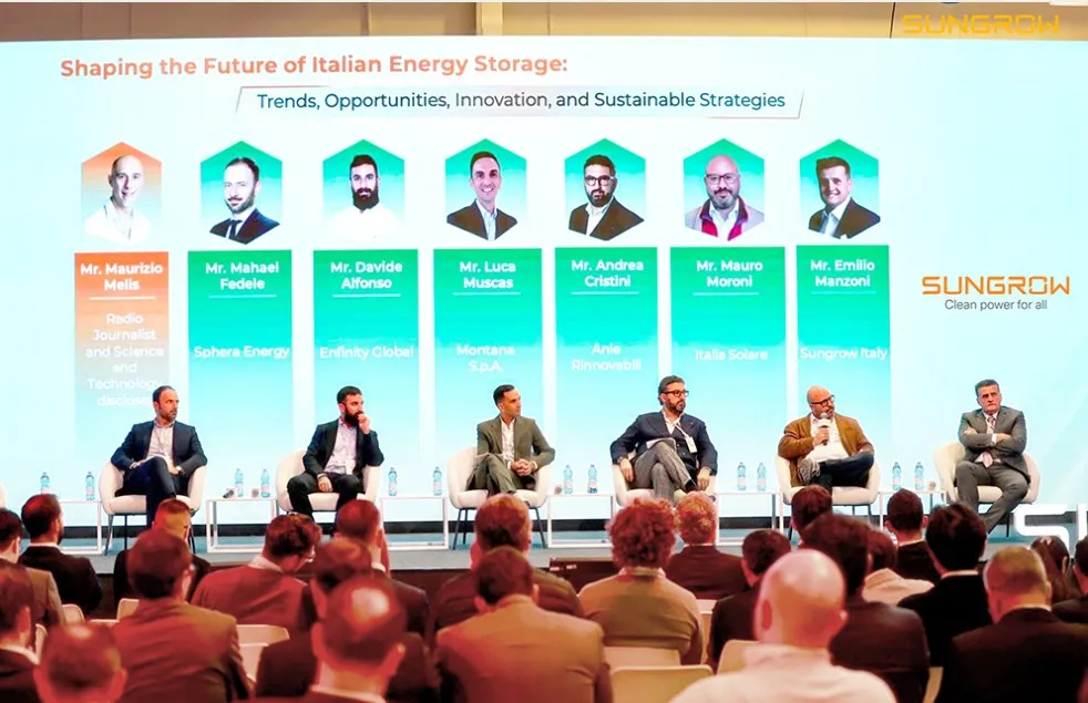 Power Up Your Future: Sungrow Sets the Vision for the Future of Energy Storage in Italy 1 sungrow td